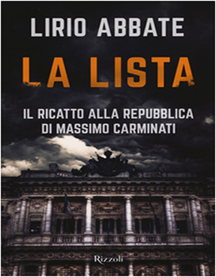 La lista - Il ricatto della Repoubblica Massimo Carminati - copertina