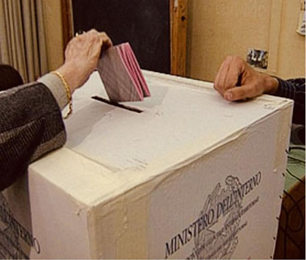 pietrella - votazione (foto web)