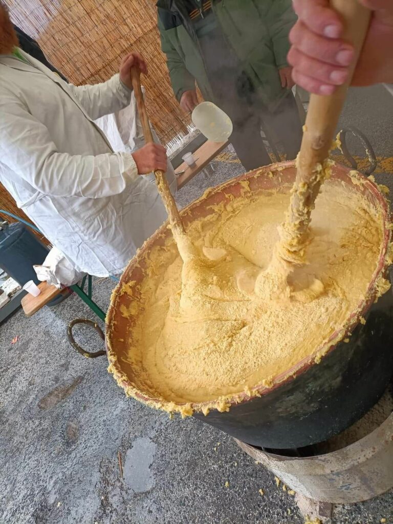 Polentone, Sagra del Polentone a Castel di Tora in provincia di Rieti