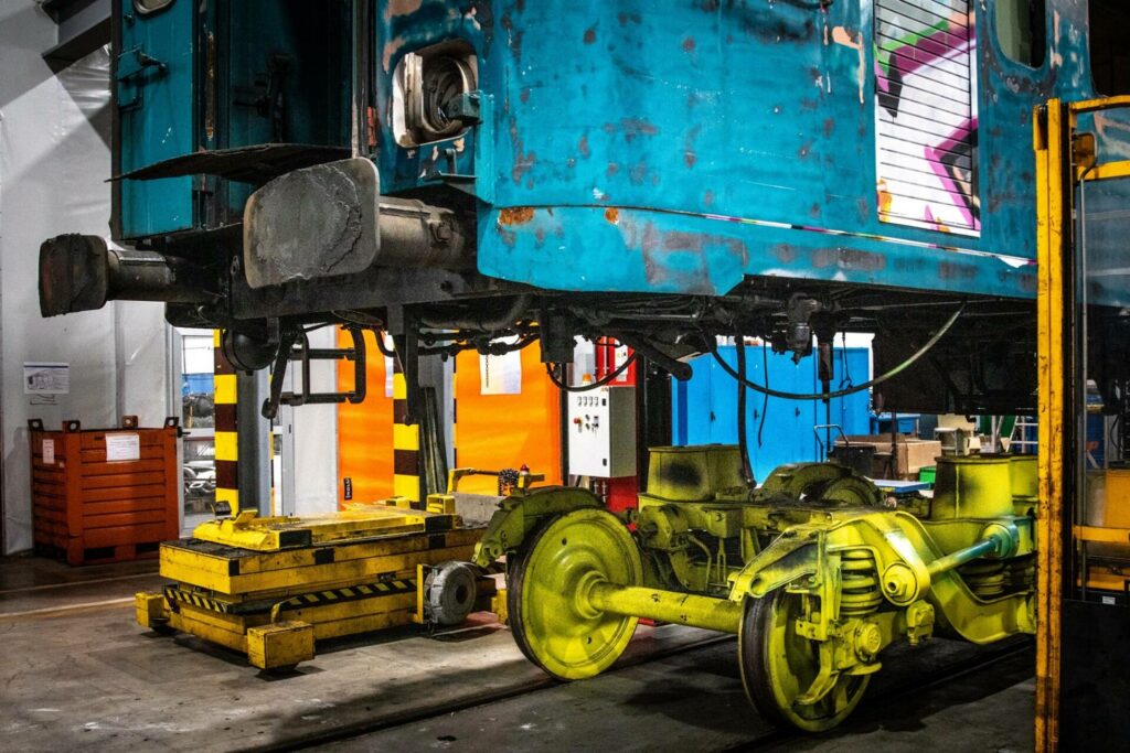 treno strorico ALn668
in fase di trasformazione